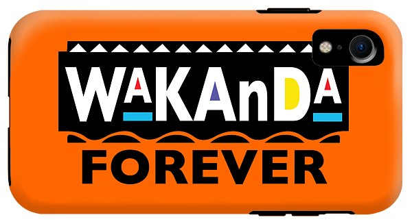Martin_wakanda Forever_black - Phone Case