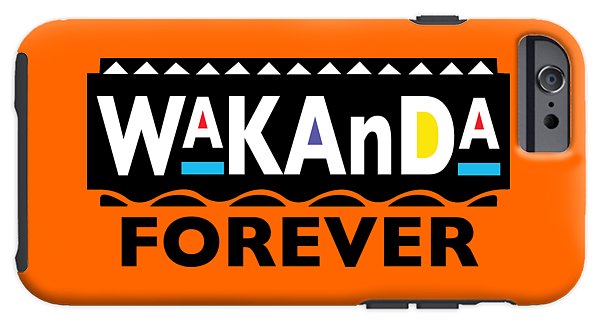 Martin_wakanda Forever_black - Phone Case