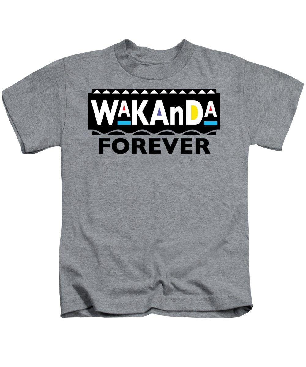 Martin Wakanda Forever: Black Label - Kids T-Shirt