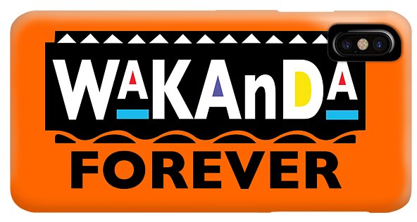 Martin_wakanda Forever_black - Phone Case