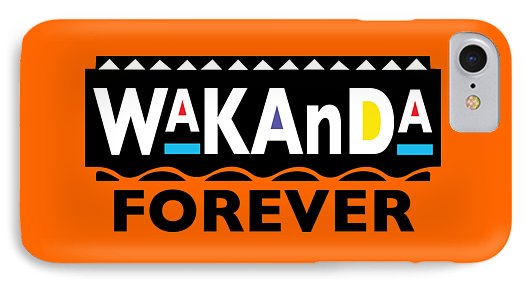 Martin_wakanda Forever_black - Phone Case