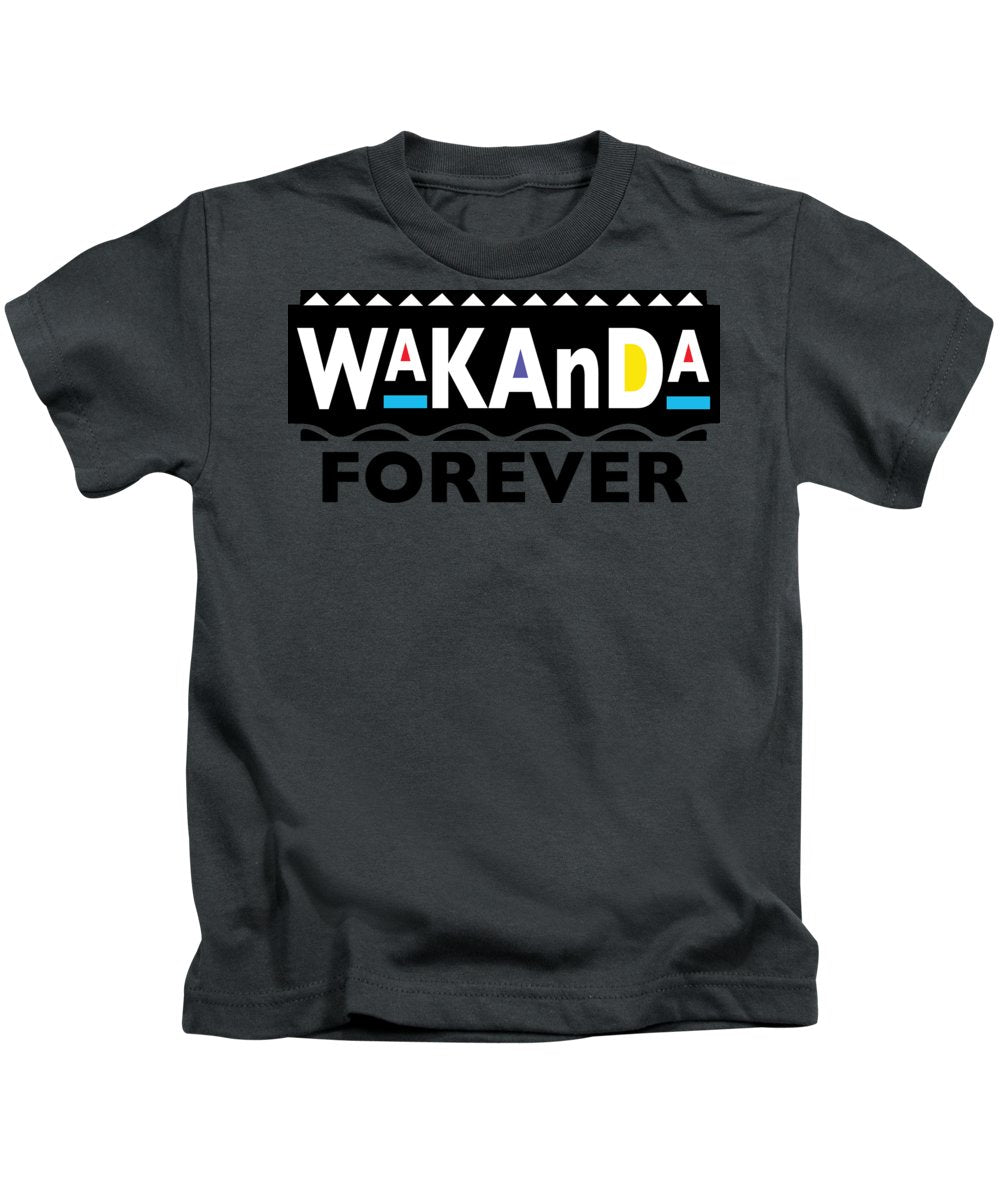 Martin Wakanda Forever: Black Label - Kids T-Shirt