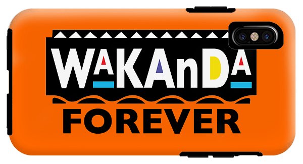Martin_wakanda Forever_black - Phone Case