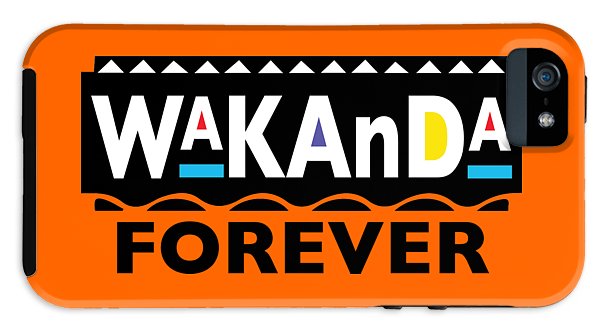 Martin_wakanda Forever_black - Phone Case