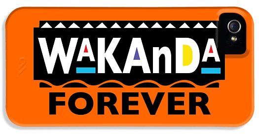 Martin_wakanda Forever_black - Phone Case