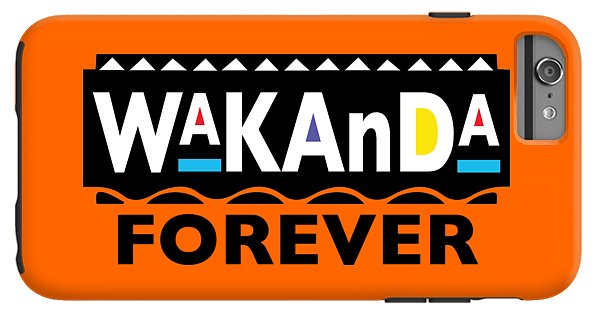 Martin_wakanda Forever_black - Phone Case