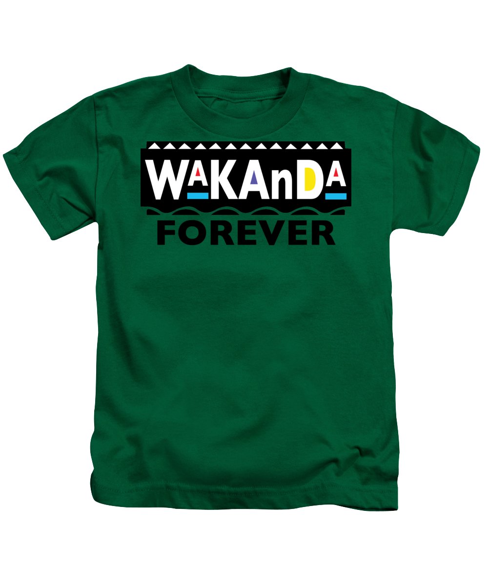 Martin Wakanda Forever: Black Label - Kids T-Shirt