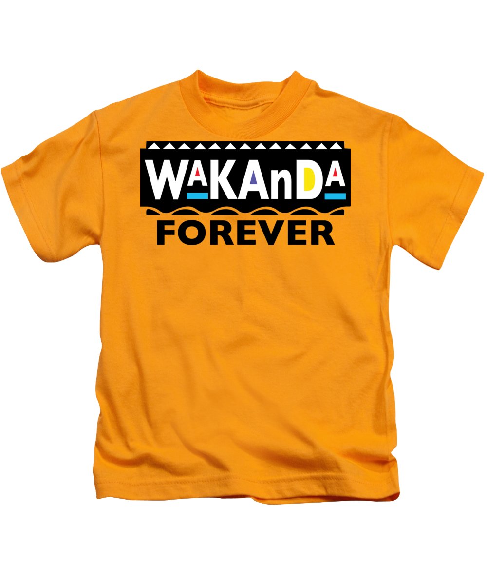 Martin Wakanda Forever: Black Label - Kids T-Shirt