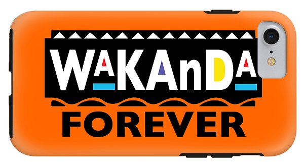 Martin_wakanda Forever_black - Phone Case