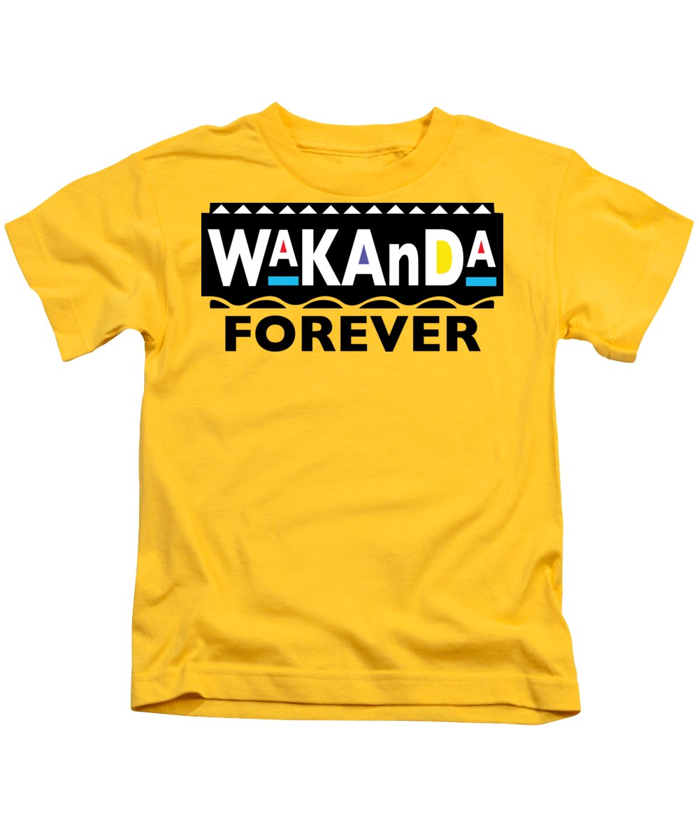 Martin Wakanda Forever: Black Label - Kids T-Shirt