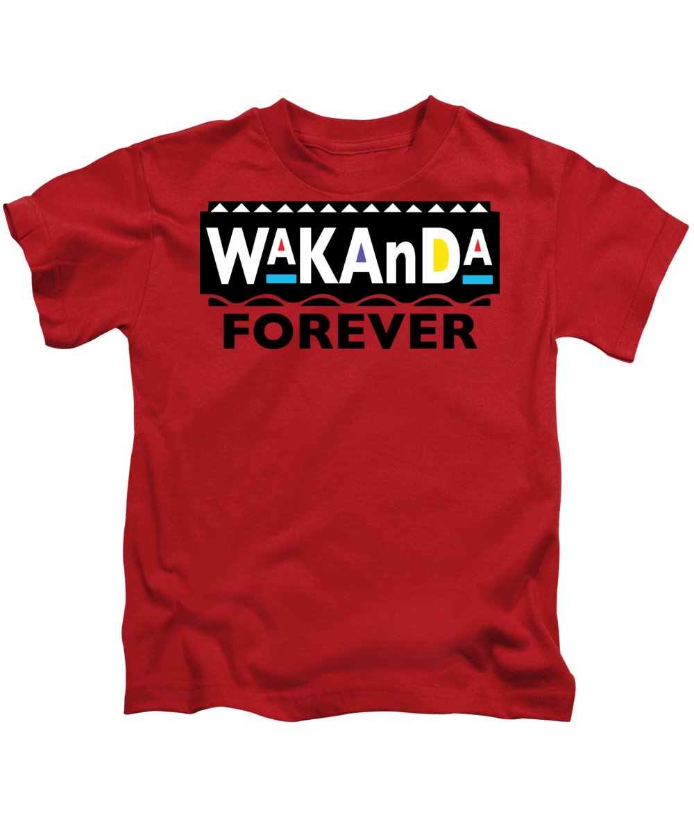 Martin Wakanda Forever: Black Label - Kids T-Shirt