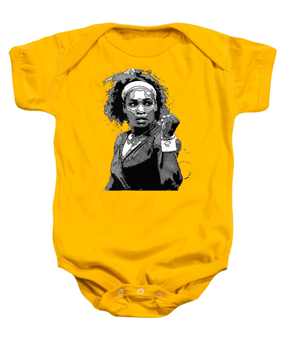 Serena Williams The GOAT - Baby Onesie