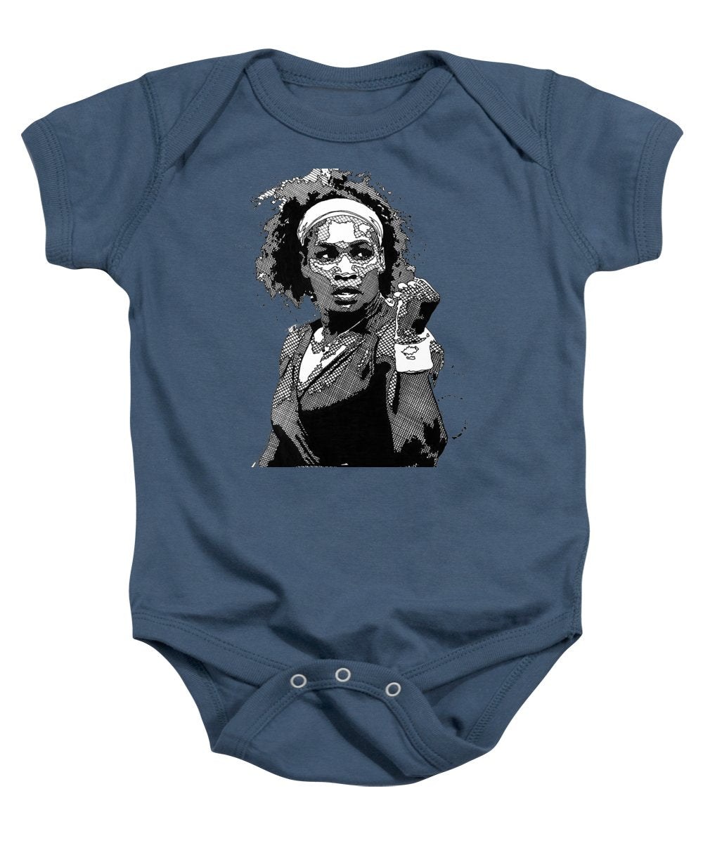 Serena Williams The GOAT - Baby Onesie