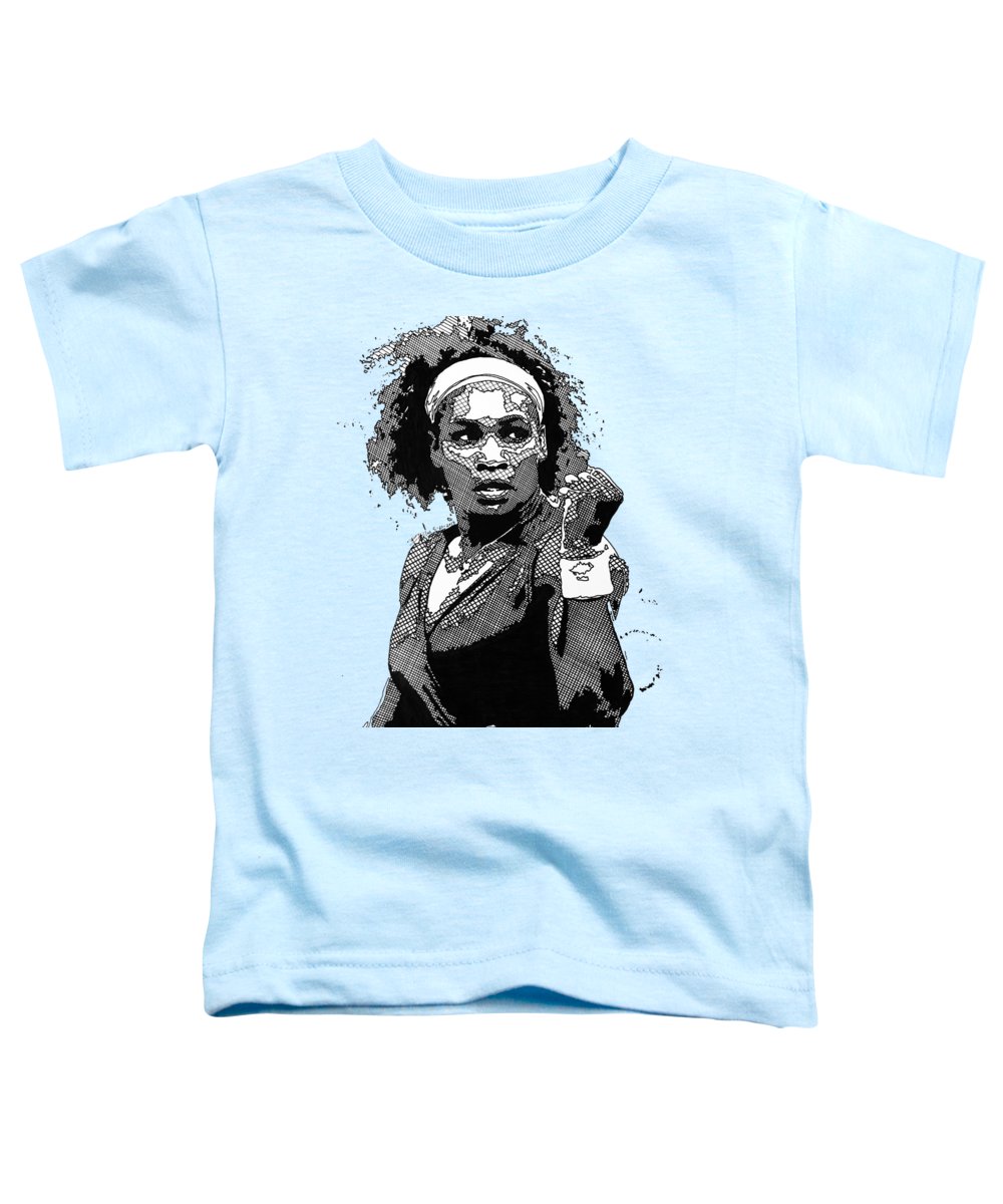 Serena Williams The GOAT - Toddler T-Shirt