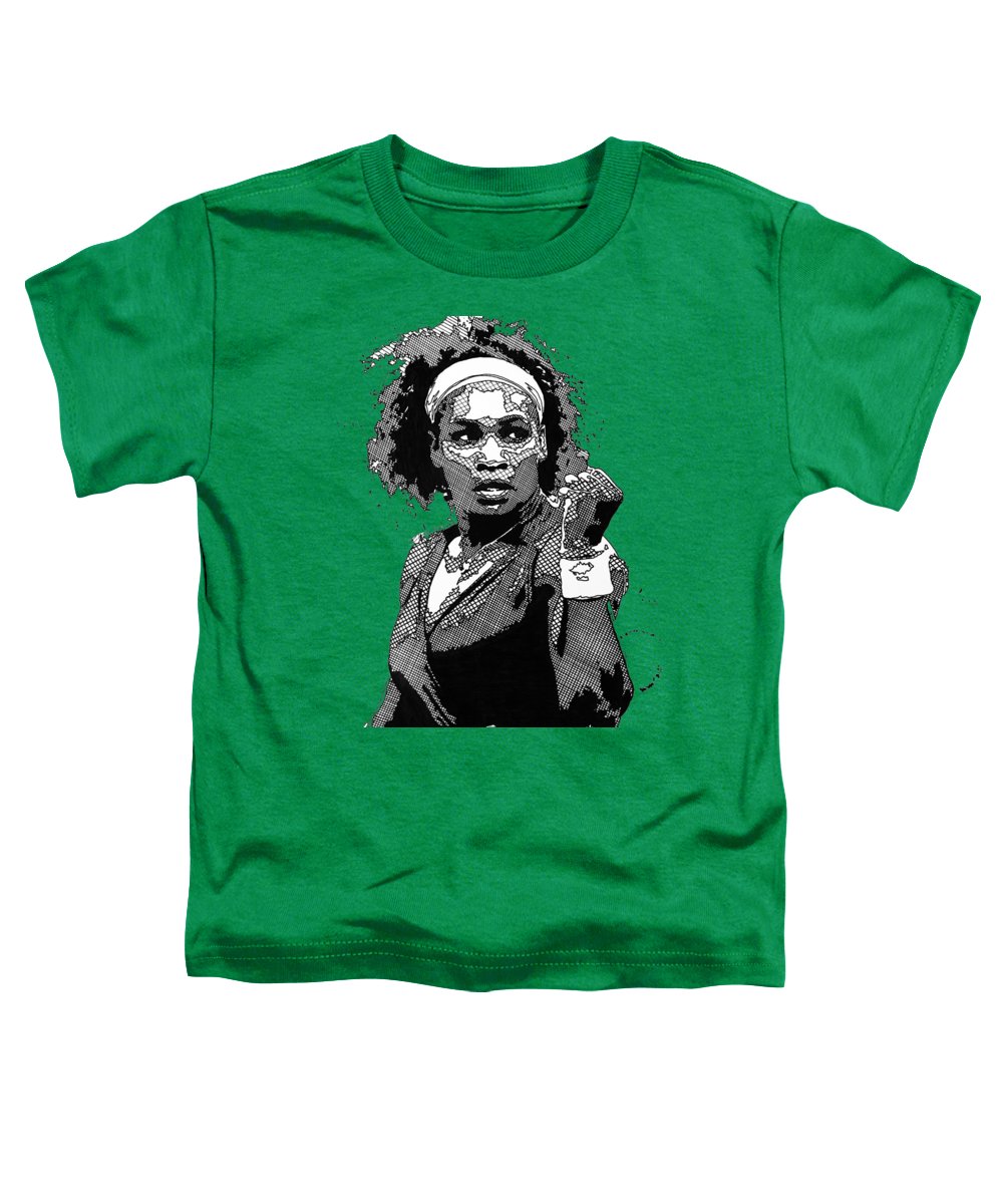 Serena Williams The GOAT - Toddler T-Shirt
