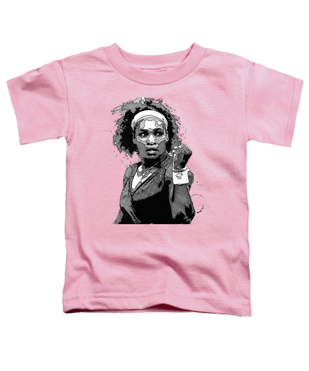Serena Williams The GOAT - Toddler T-Shirt