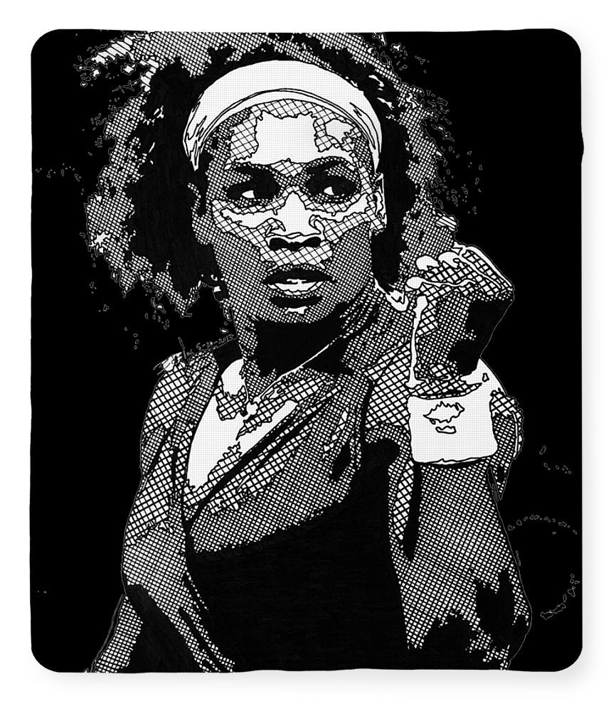 Serena Williams The GOAT - Blanket