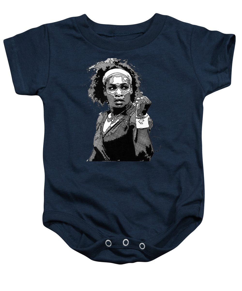 Serena Williams The GOAT - Baby Onesie