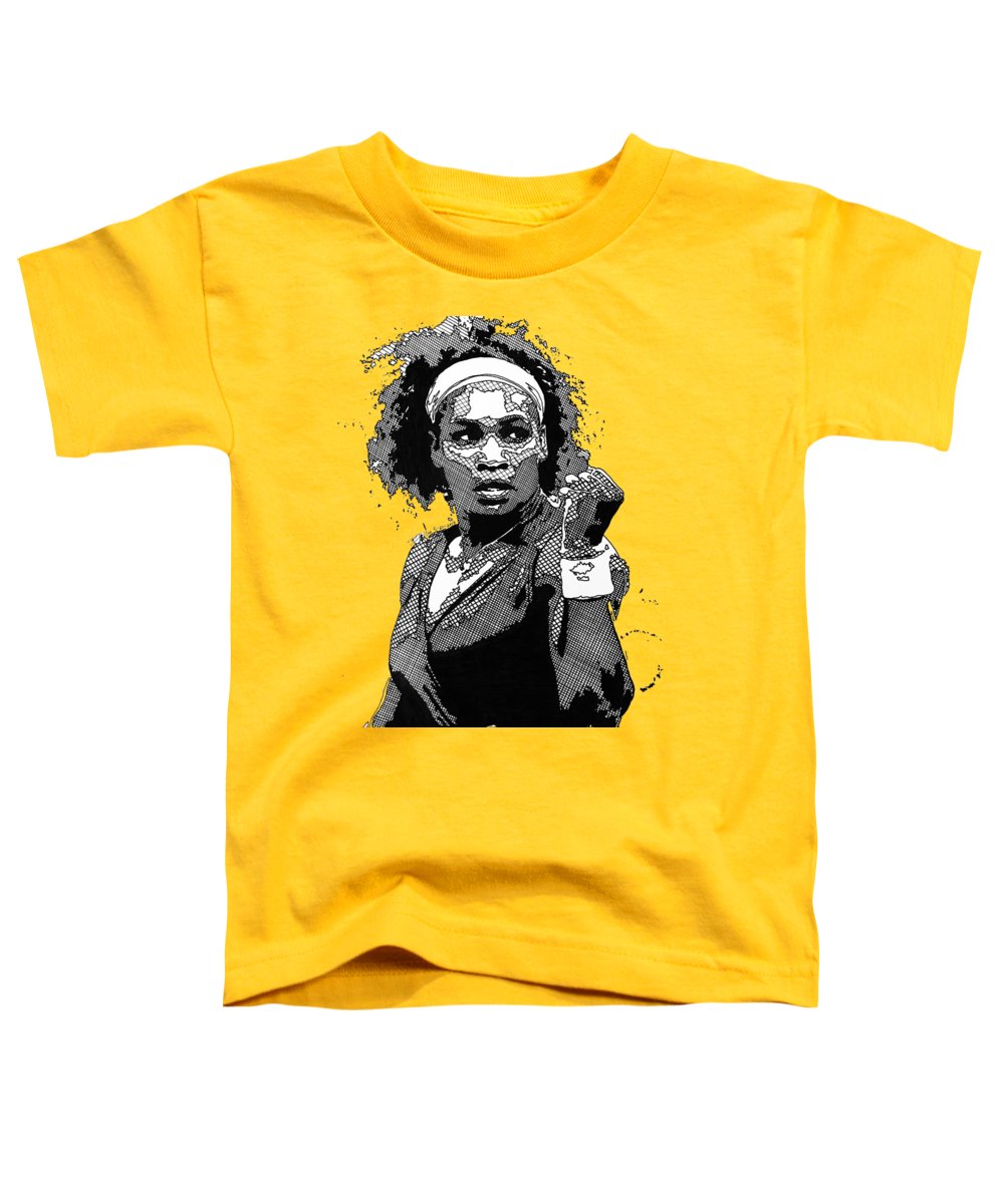Serena Williams The GOAT - Toddler T-Shirt