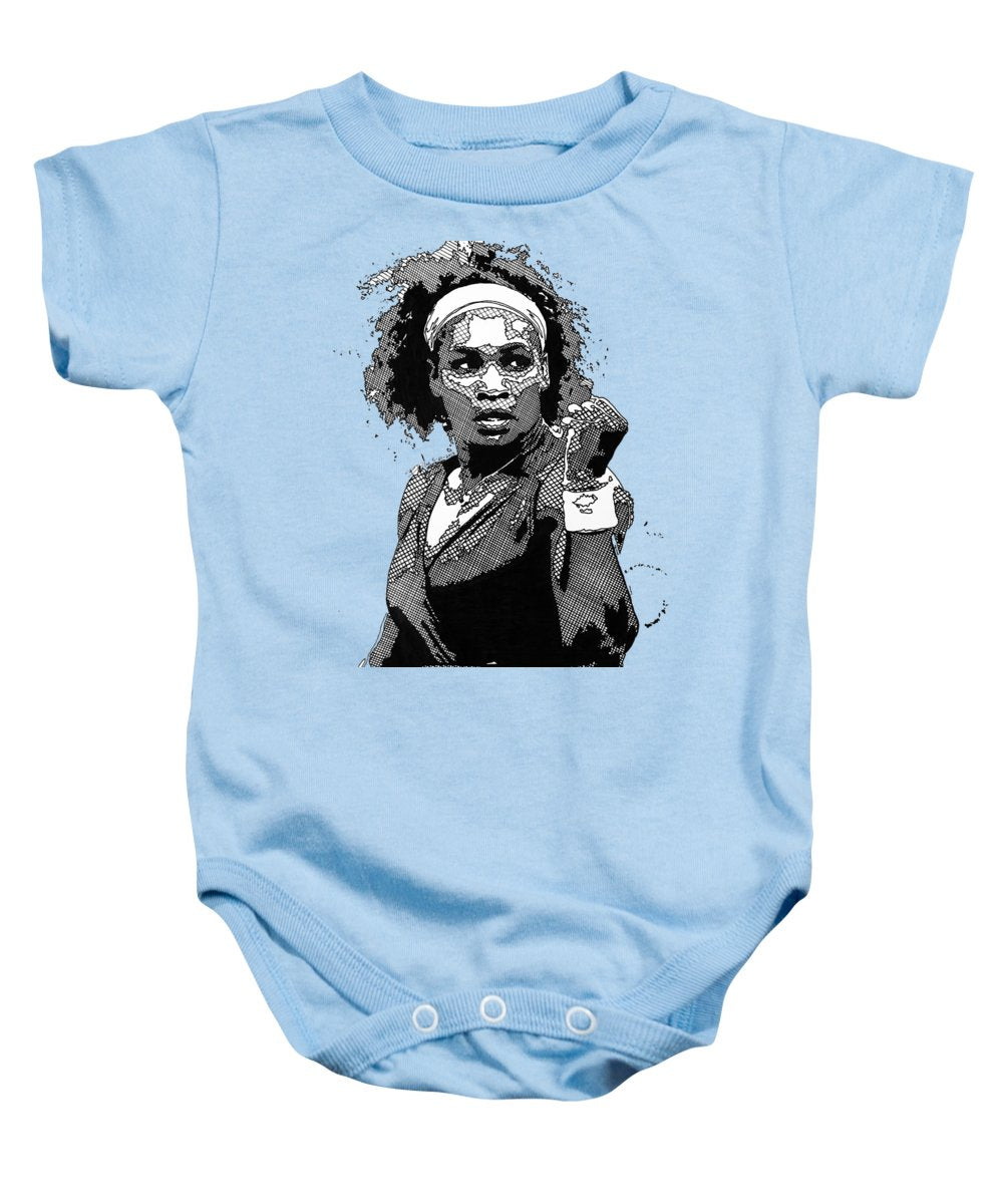 Serena Williams The GOAT - Baby Onesie