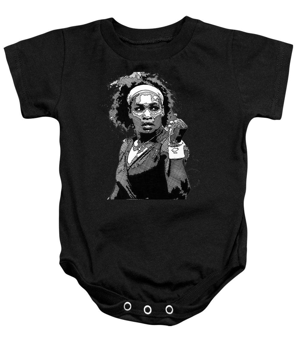 Serena Williams The GOAT - Baby Onesie