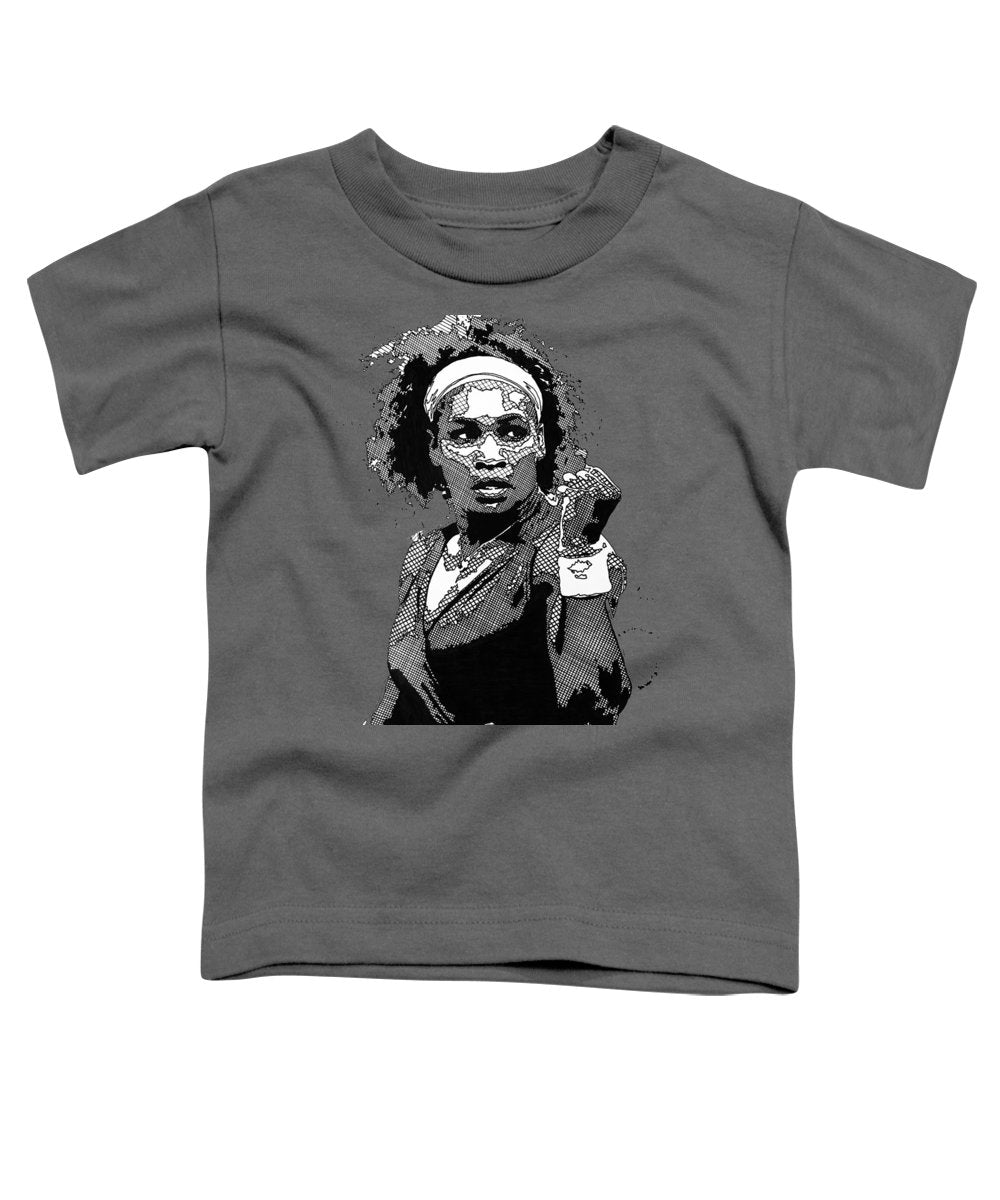 Serena Williams The GOAT - Toddler T-Shirt