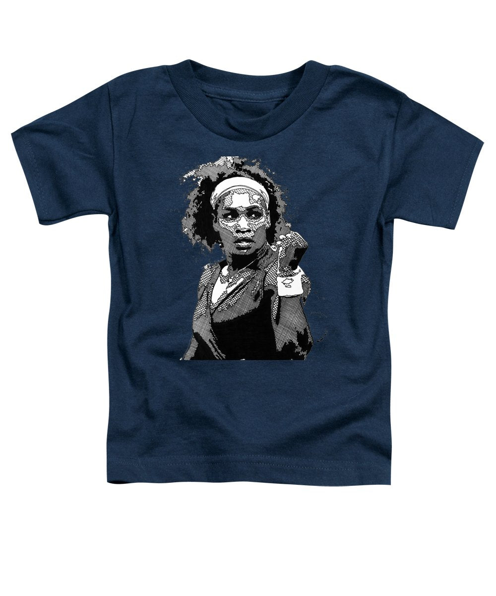 Serena Williams The GOAT - Toddler T-Shirt