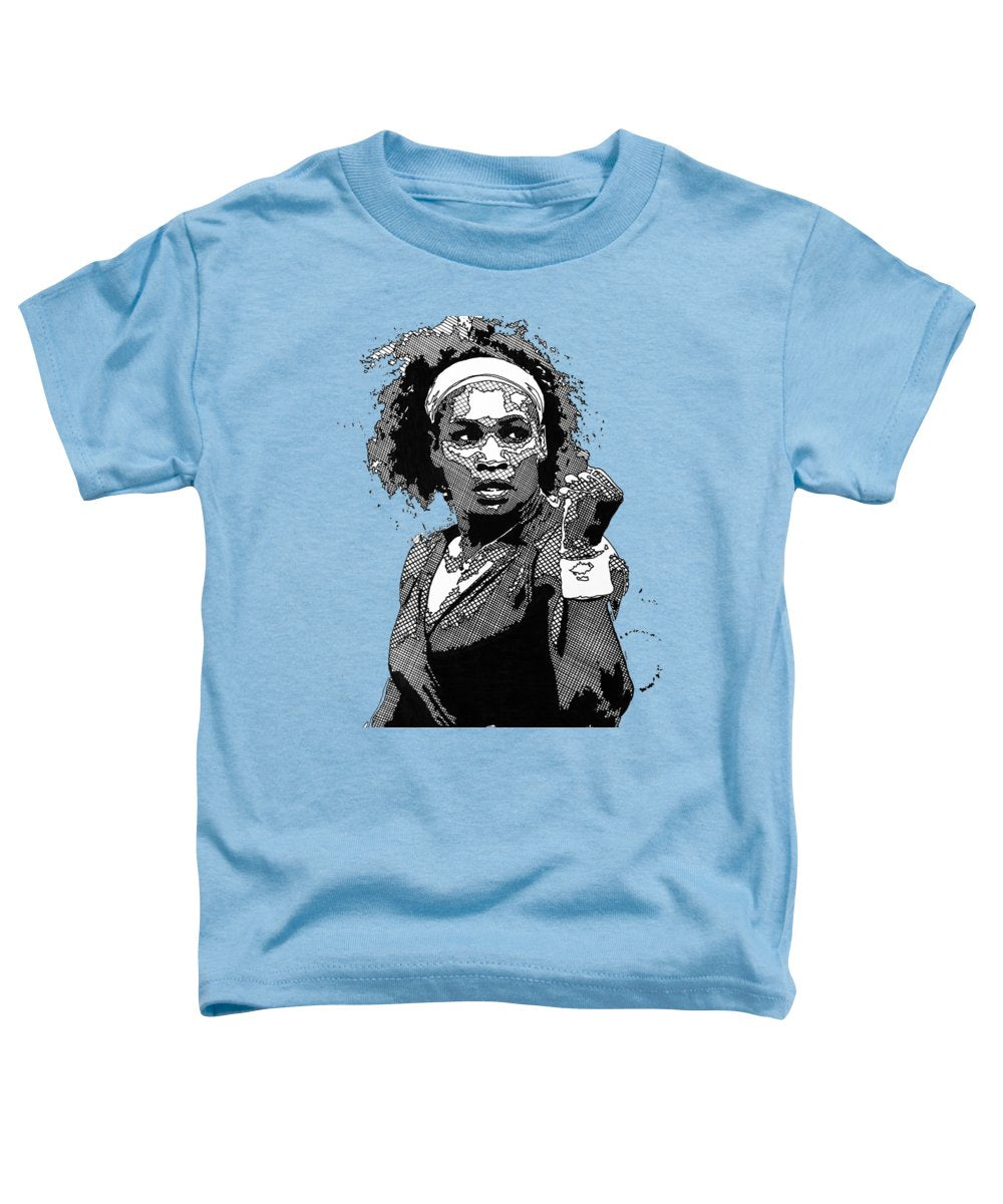 Serena Williams The GOAT - Toddler T-Shirt