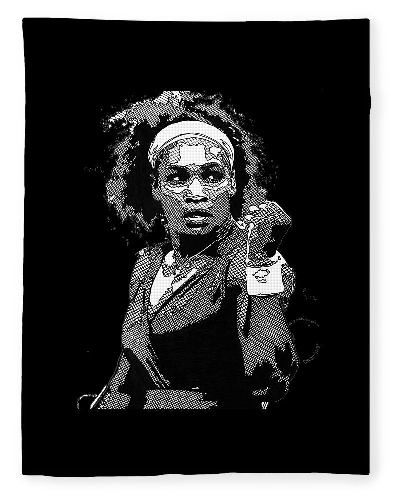 Serena Williams The GOAT - Blanket