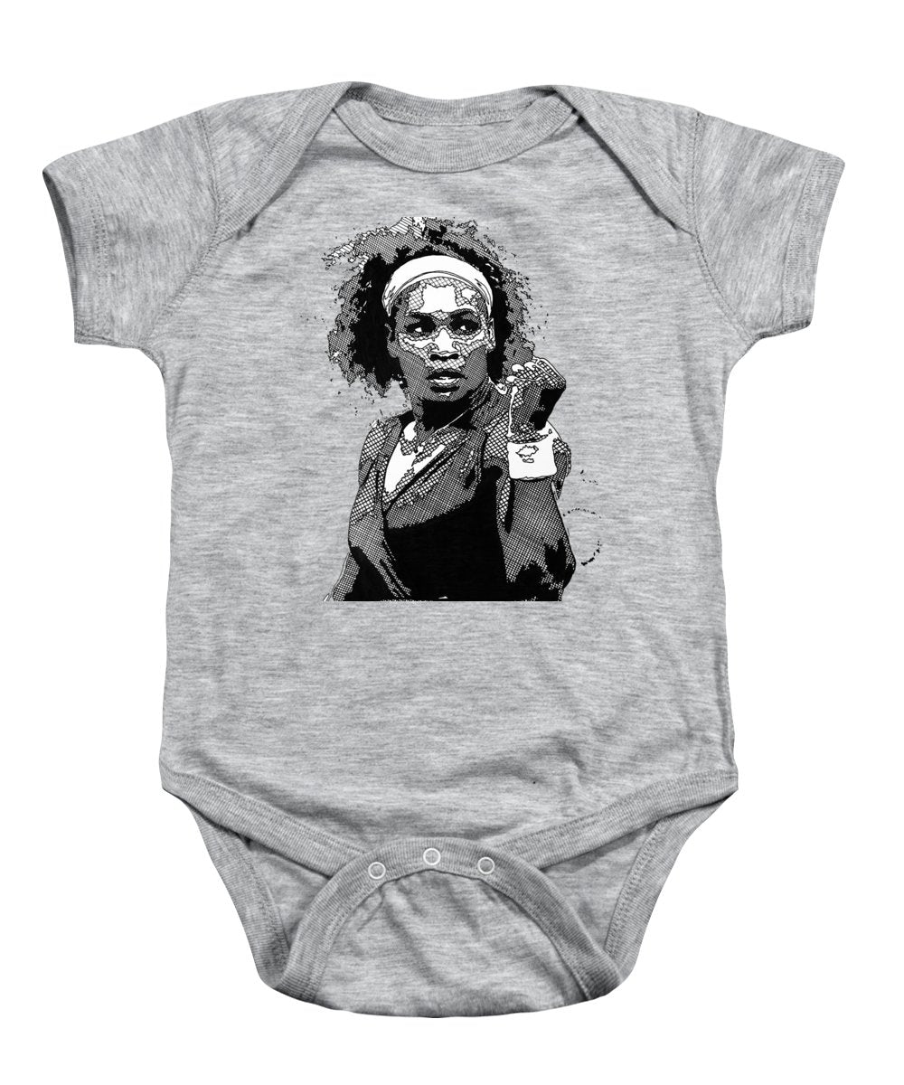 Serena Williams The GOAT - Baby Onesie