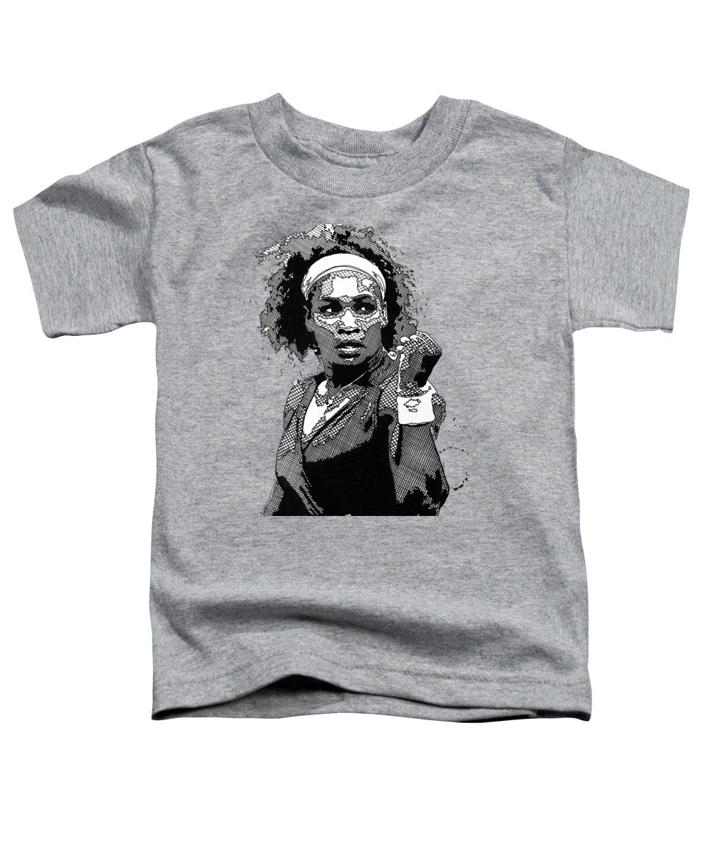 Serena Williams The GOAT - Toddler T-Shirt