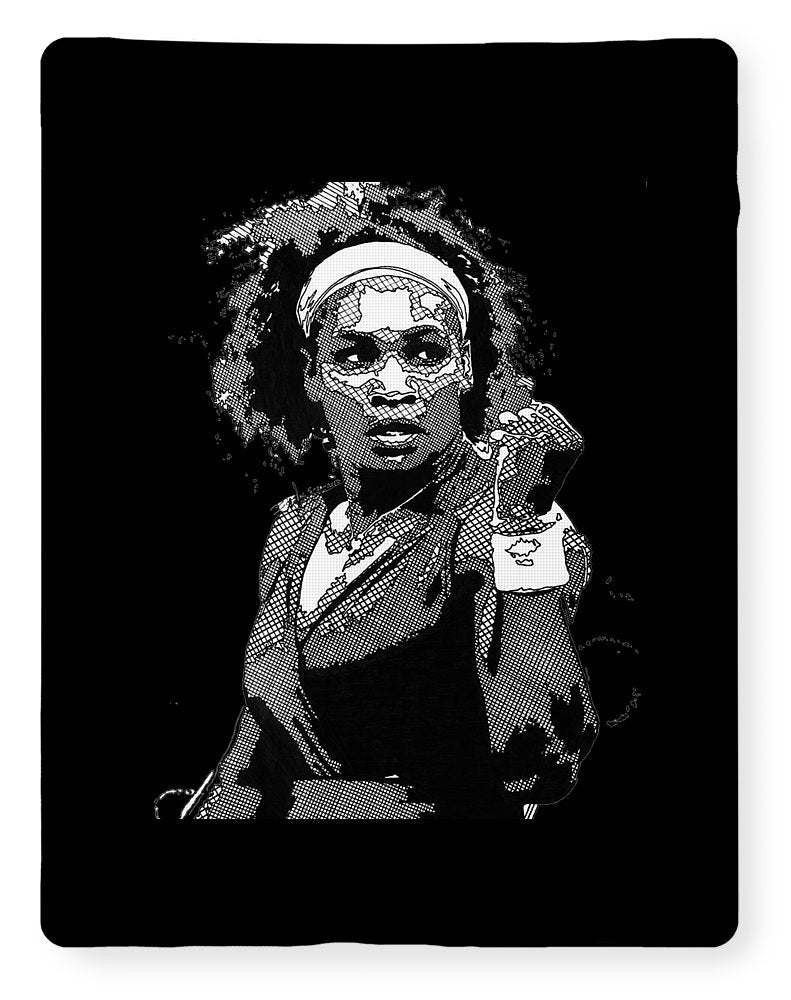Serena Williams The GOAT - Blanket
