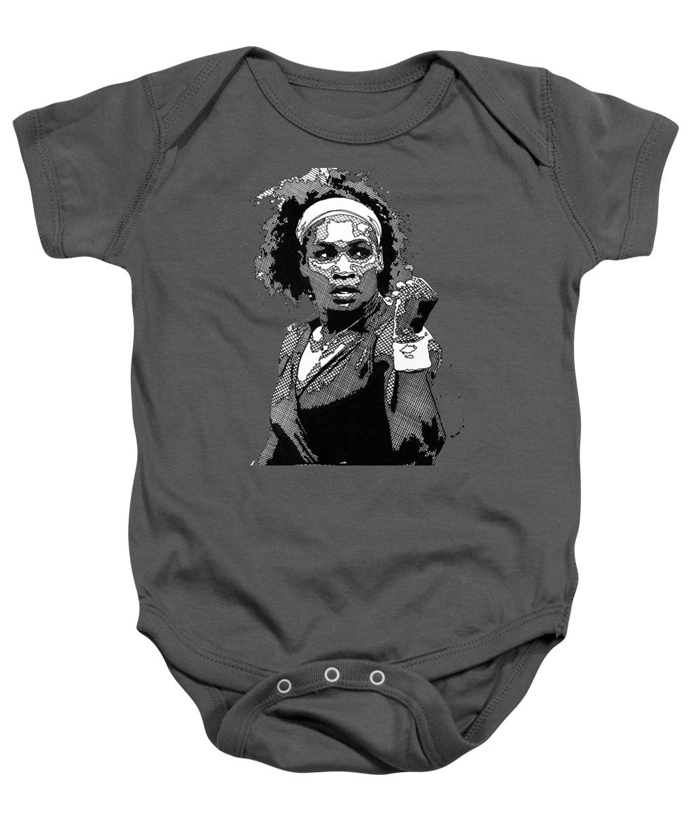 Serena Williams The GOAT - Baby Onesie