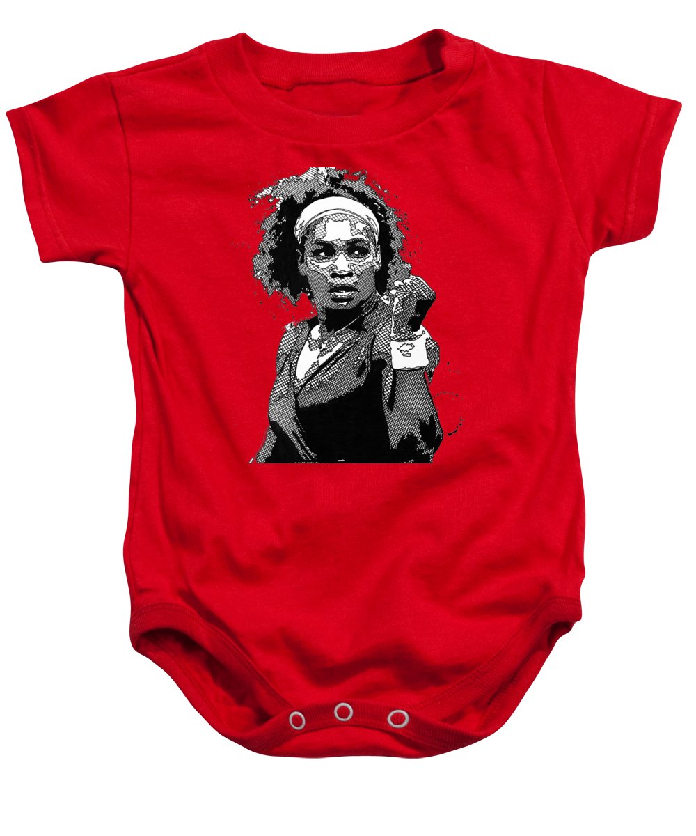 Serena Williams The GOAT - Baby Onesie