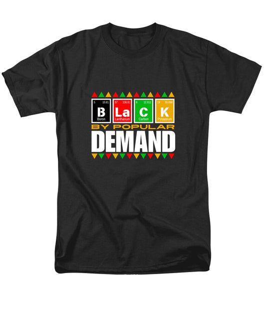 Black By Popular Demand #1 - Men's T-Shirt  (Regular Fit)