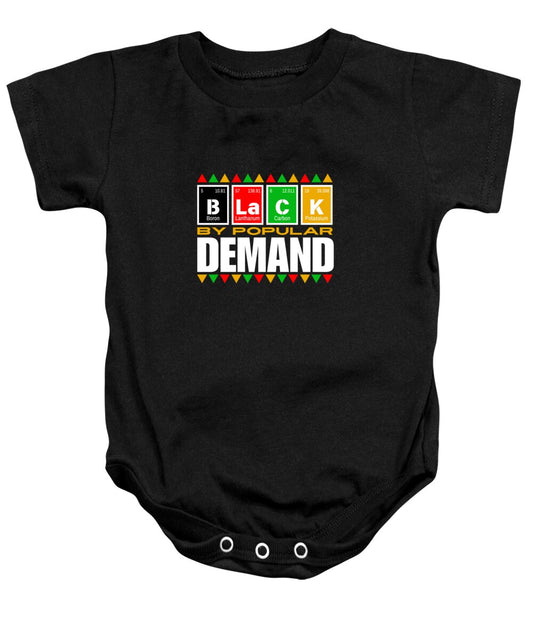 Black By Popular Demand #1 - Baby Onesie