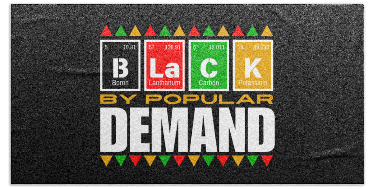 Black By Popular Demand #1 - Beach Towel