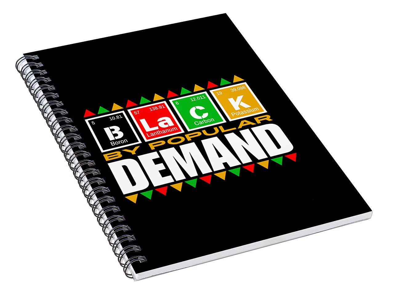 Black By Popular Demand 1 - Spiral Notebook