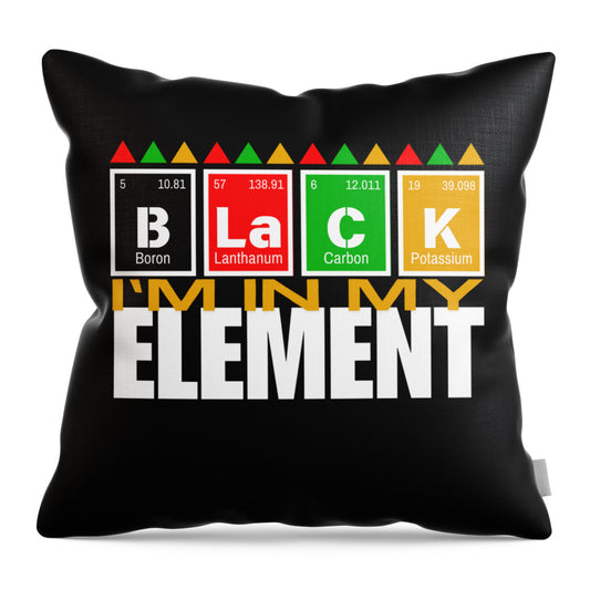 In My Element 1 - Throw Pillow