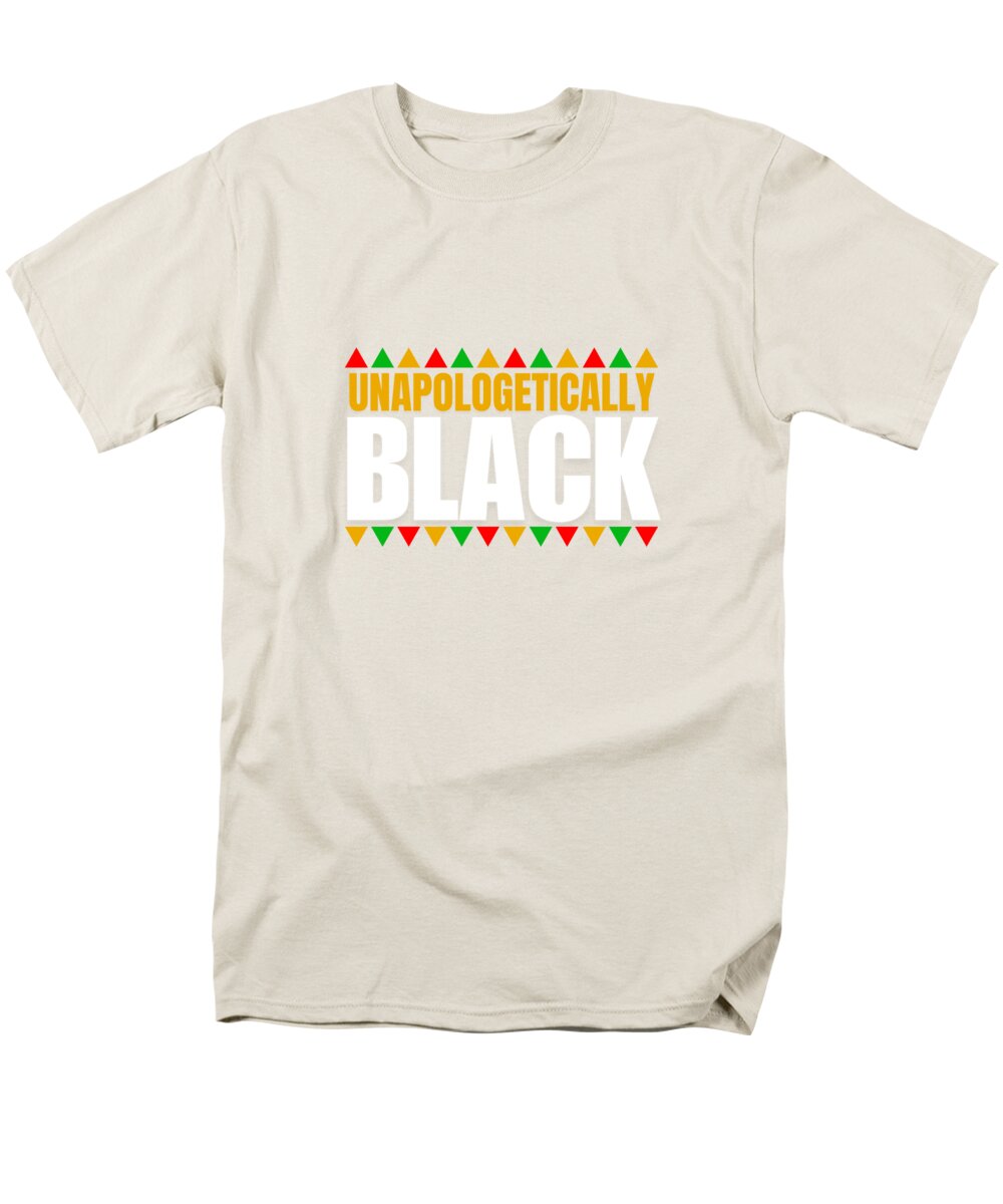 Unapologetically Black #1 - Men's T-Shirt  (Regular Fit)