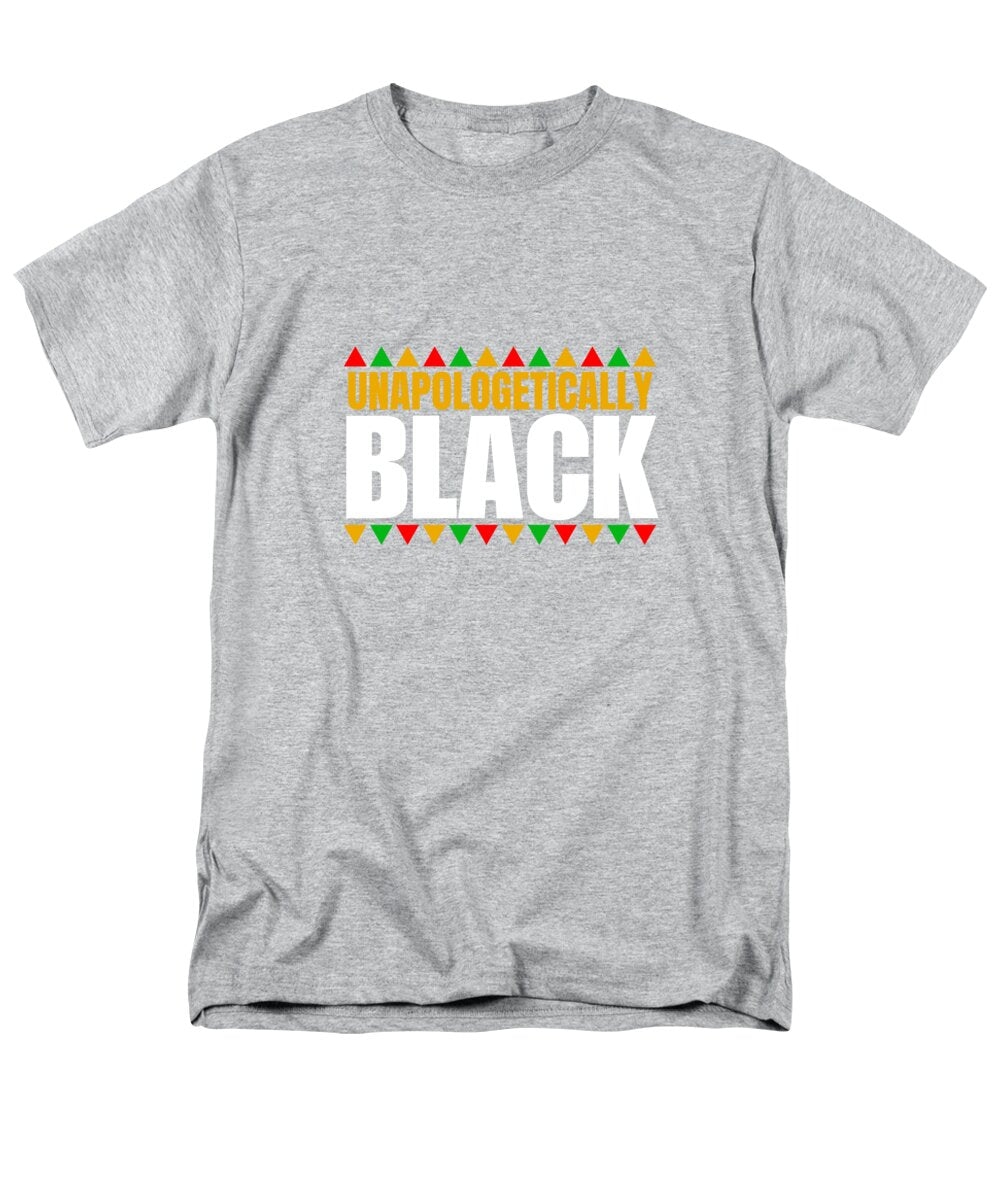 Unapologetically Black #1 - Men's T-Shirt  (Regular Fit)