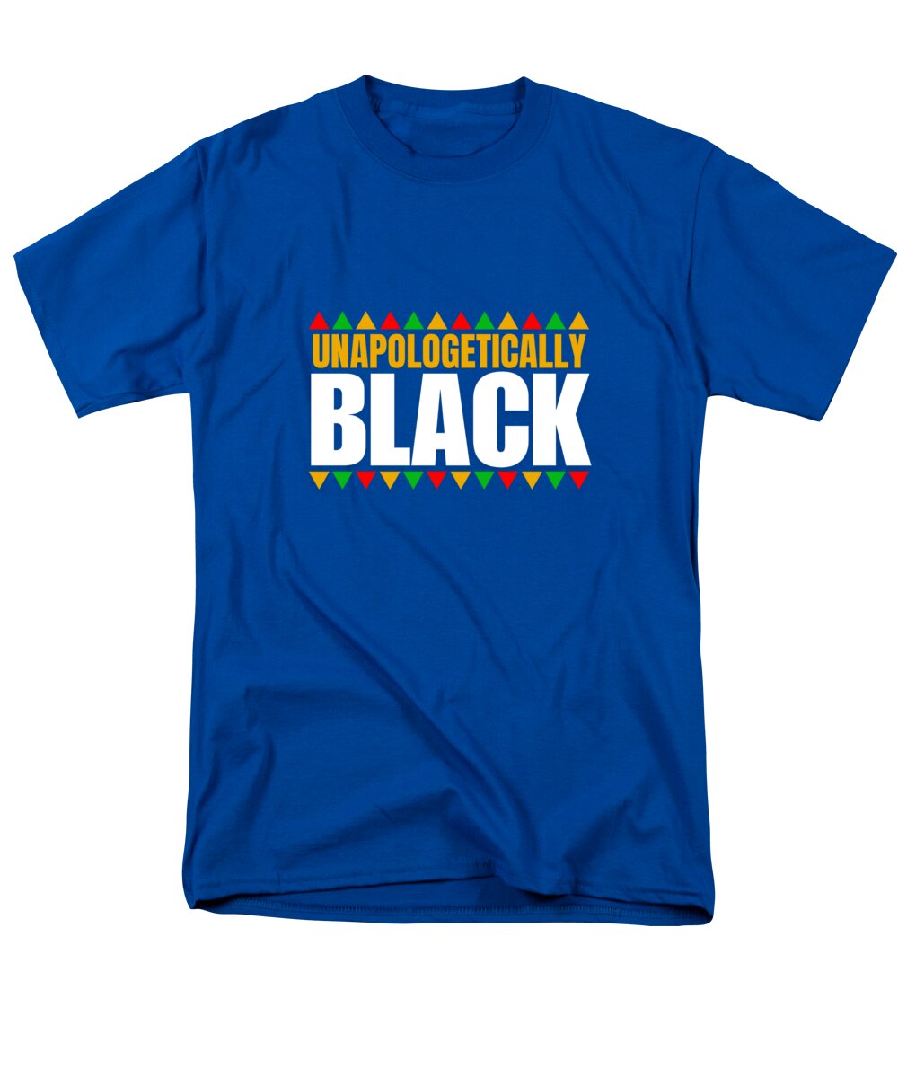 Unapologetically Black #1 - Men's T-Shirt  (Regular Fit)