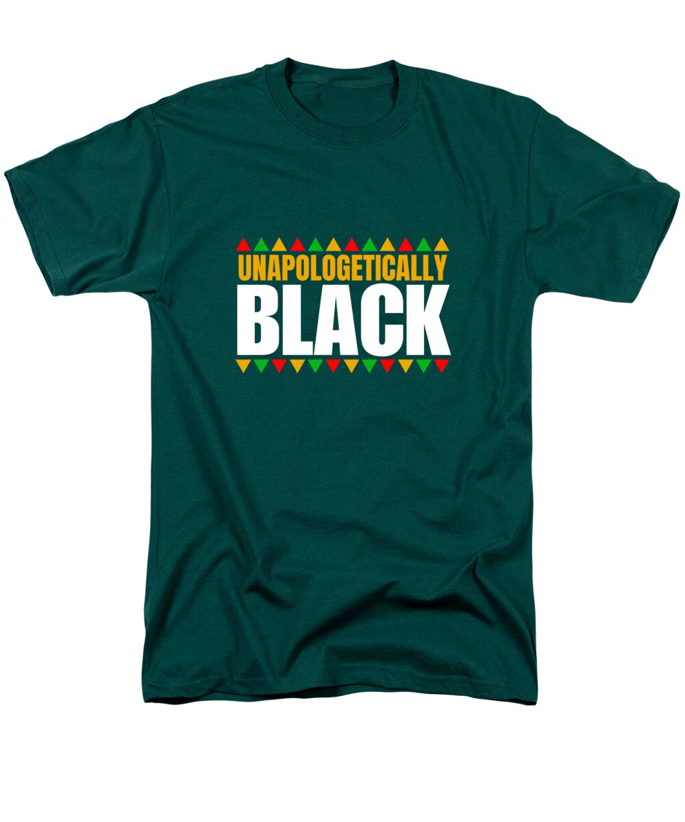 Unapologetically Black #1 - Men's T-Shirt  (Regular Fit)