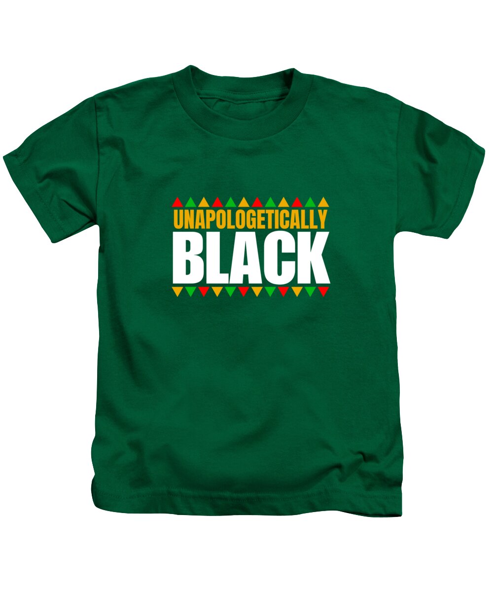 Unapologetically Black #1 - Kids T-Shirt