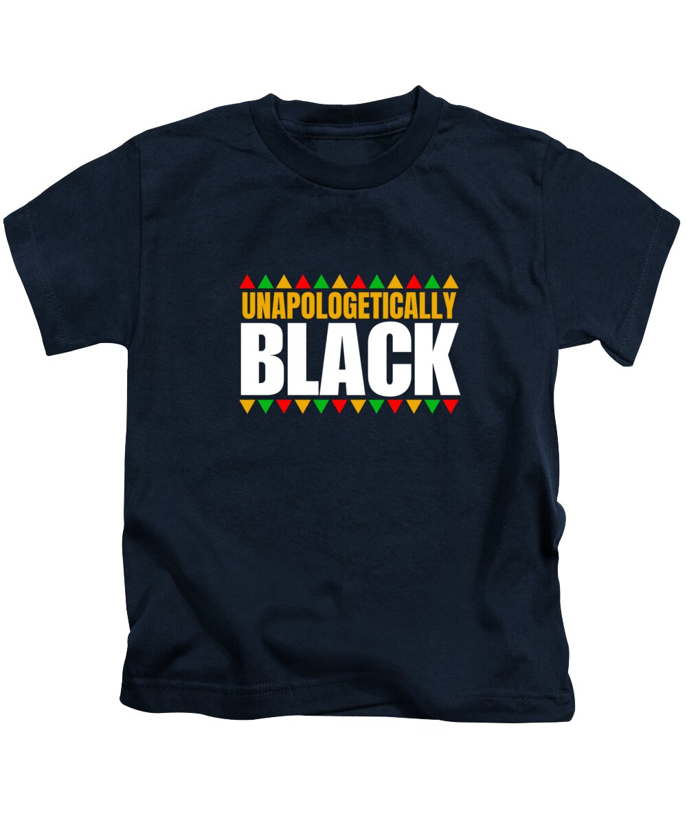 Unapologetically Black #1 - Kids T-Shirt