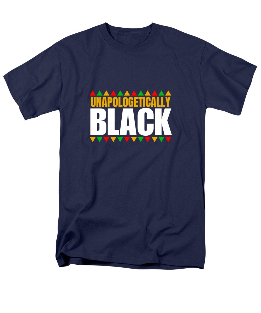 Unapologetically Black #1 - Men's T-Shirt  (Regular Fit)