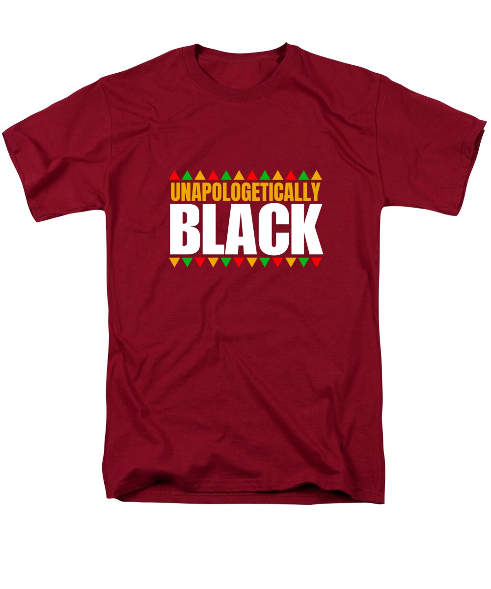 Unapologetically Black #1 - Men's T-Shirt  (Regular Fit)