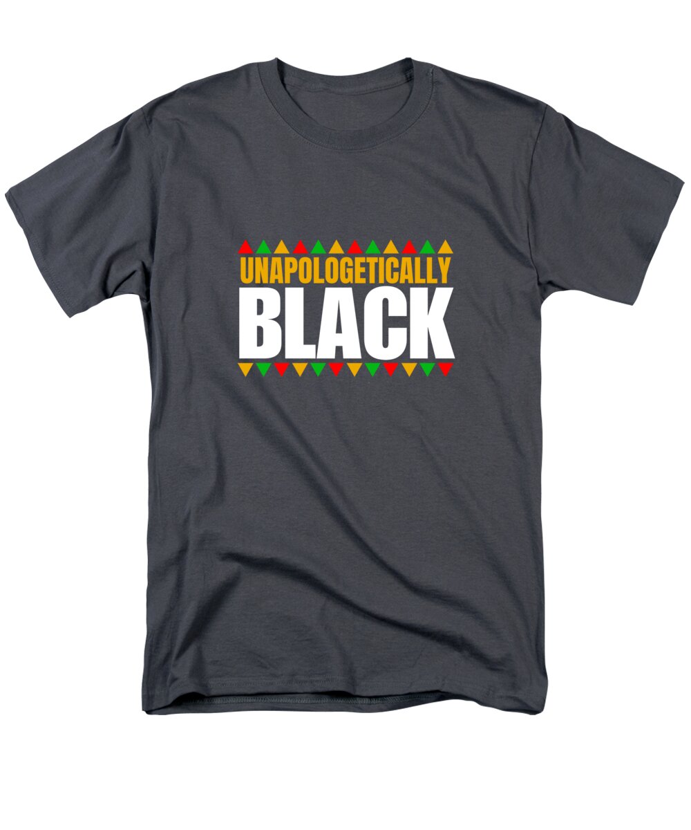 Unapologetically Black #1 - Men's T-Shirt  (Regular Fit)