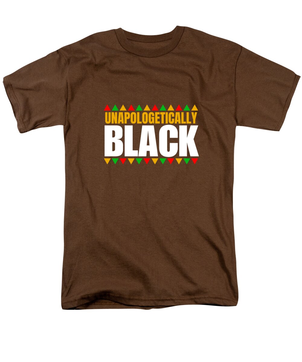 Unapologetically Black #1 - Men's T-Shirt  (Regular Fit)