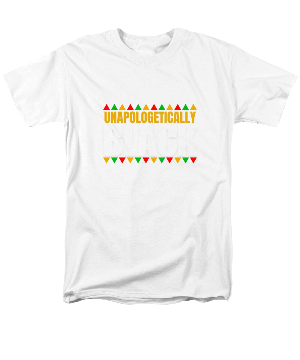 Unapologetically Black #1 - Men's T-Shirt  (Regular Fit)